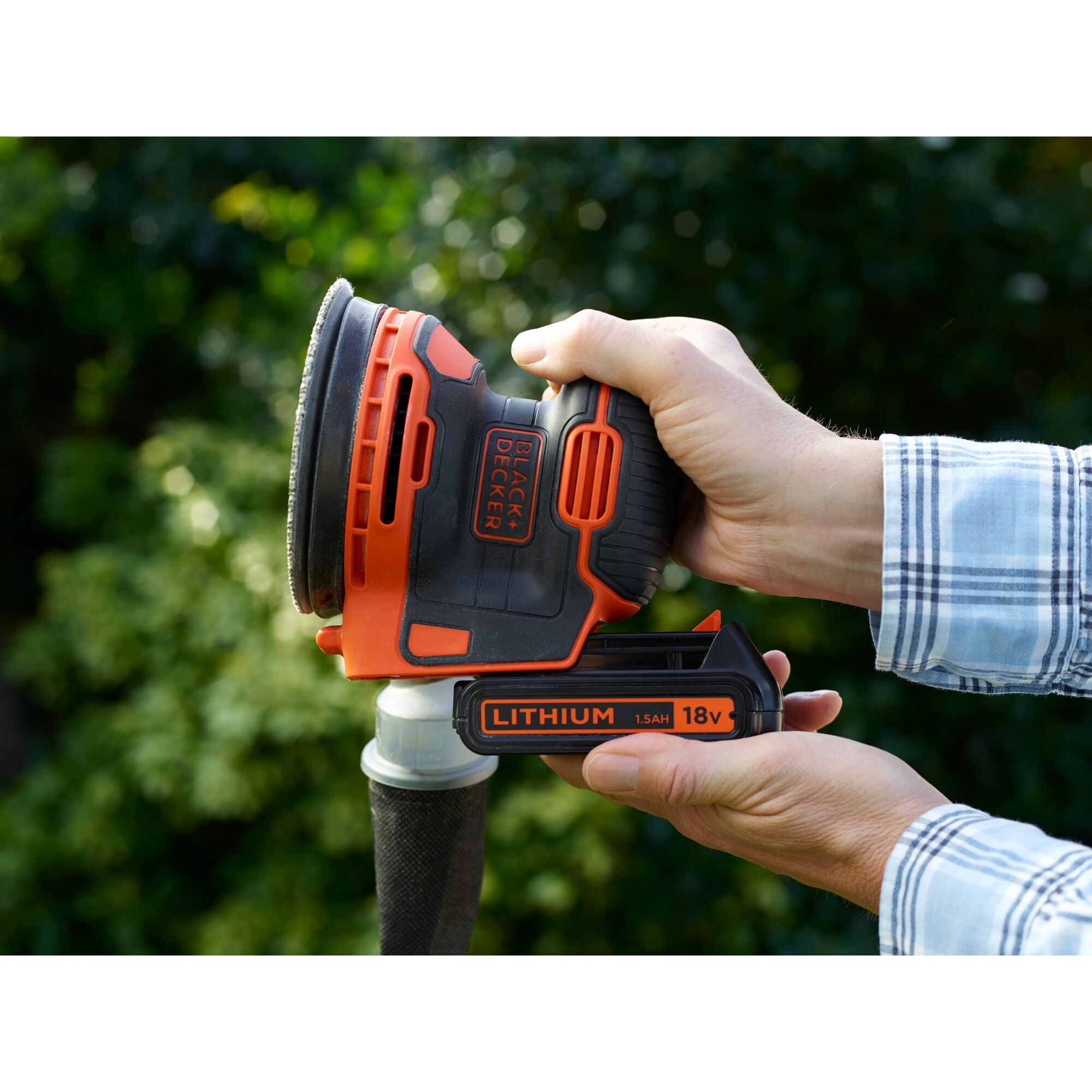 Black and decker online drill sander